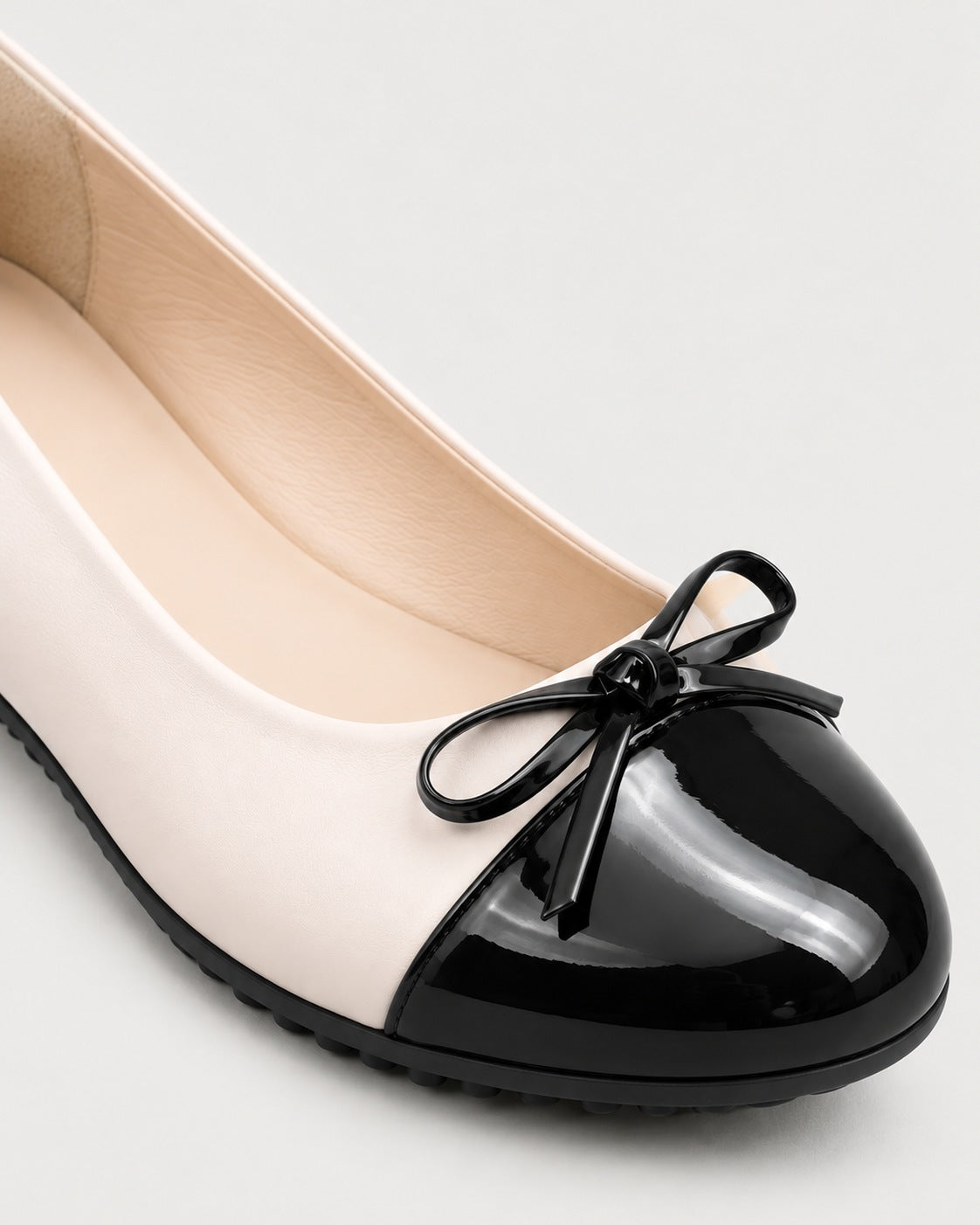 Clara Cap-Toe Ballet Flat