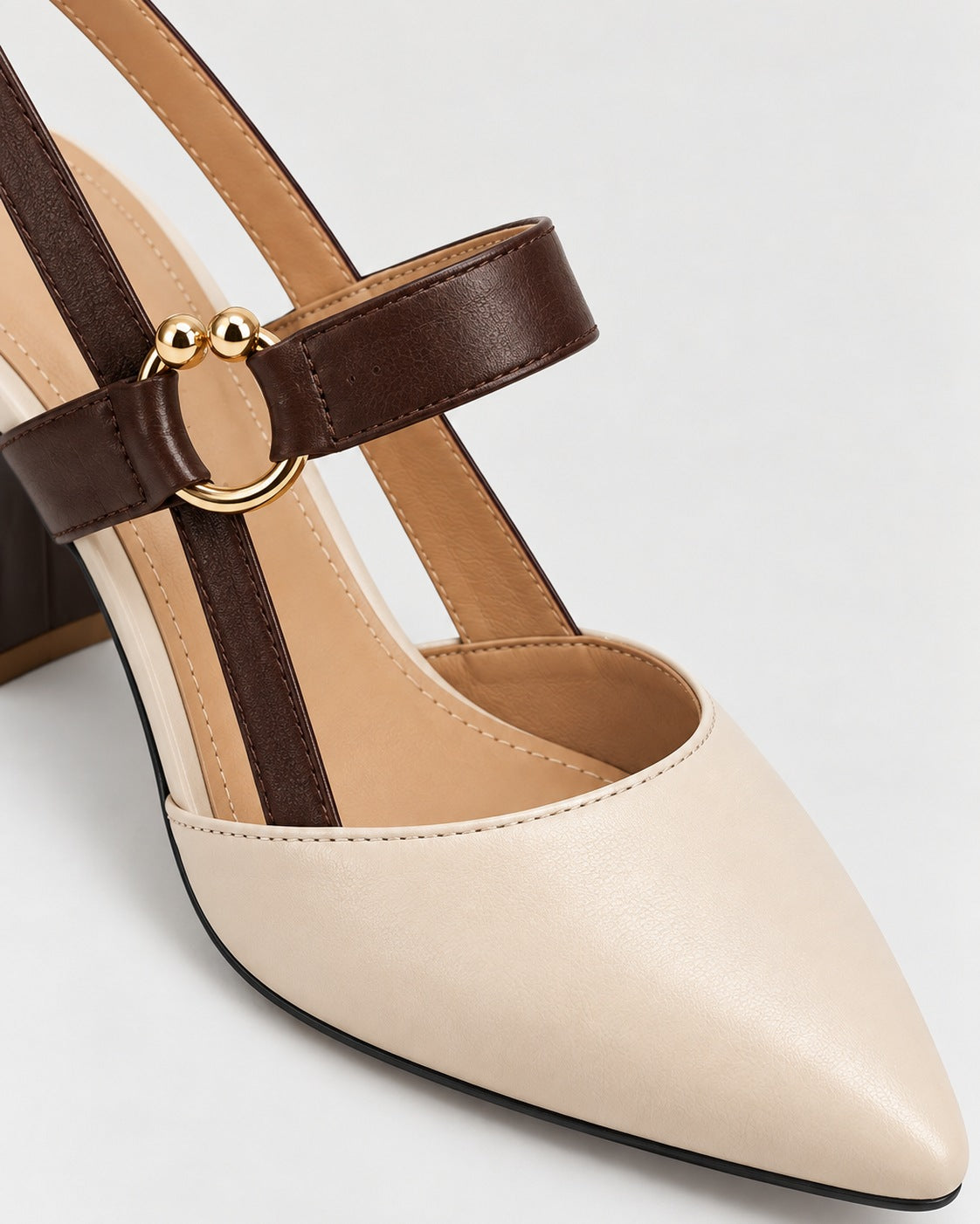 Vivienne Block Heel Slingback