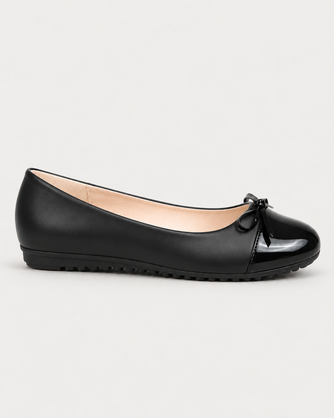 Clara Cap-Toe Ballet Flat