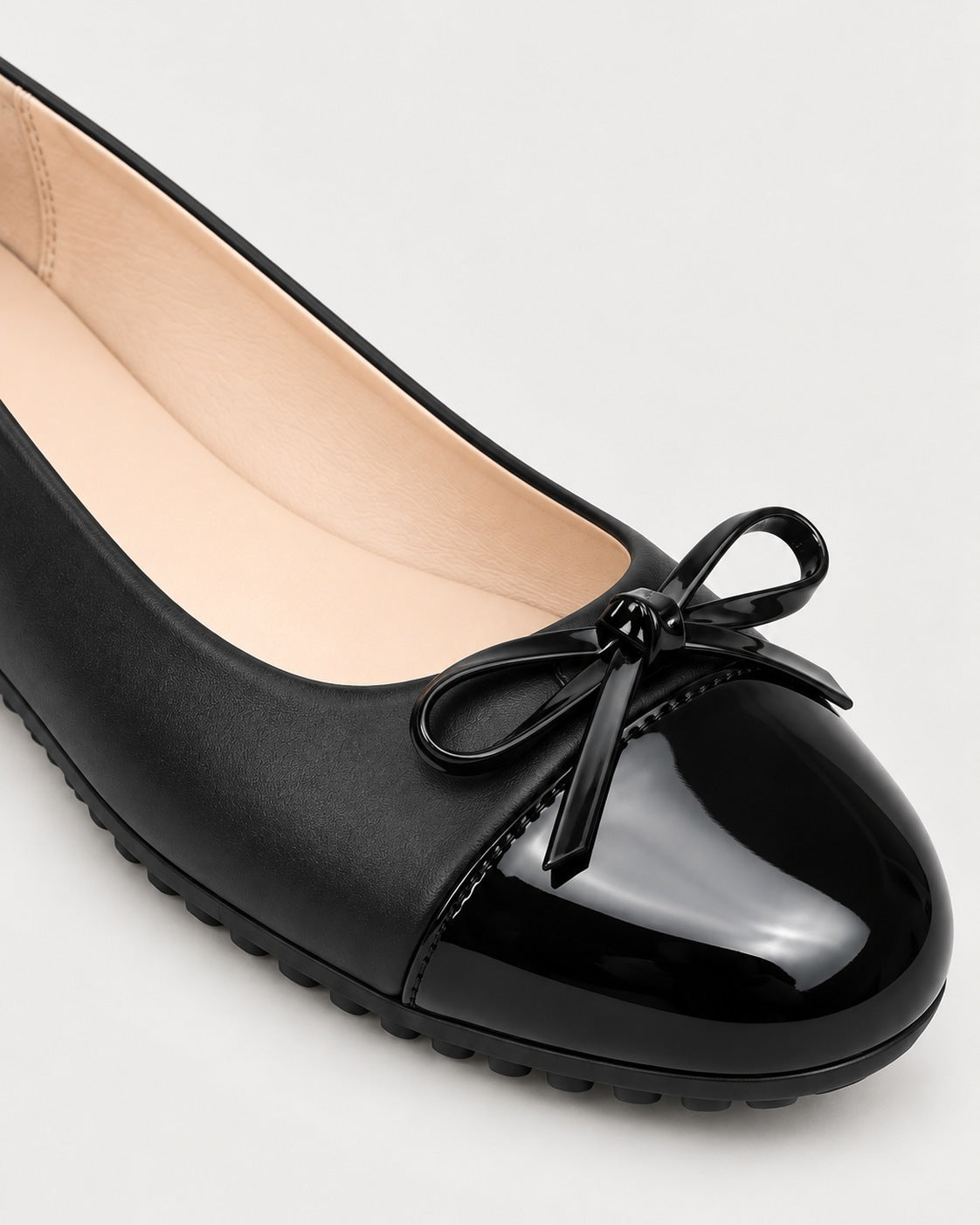 Clara Cap-Toe Ballet Flat
