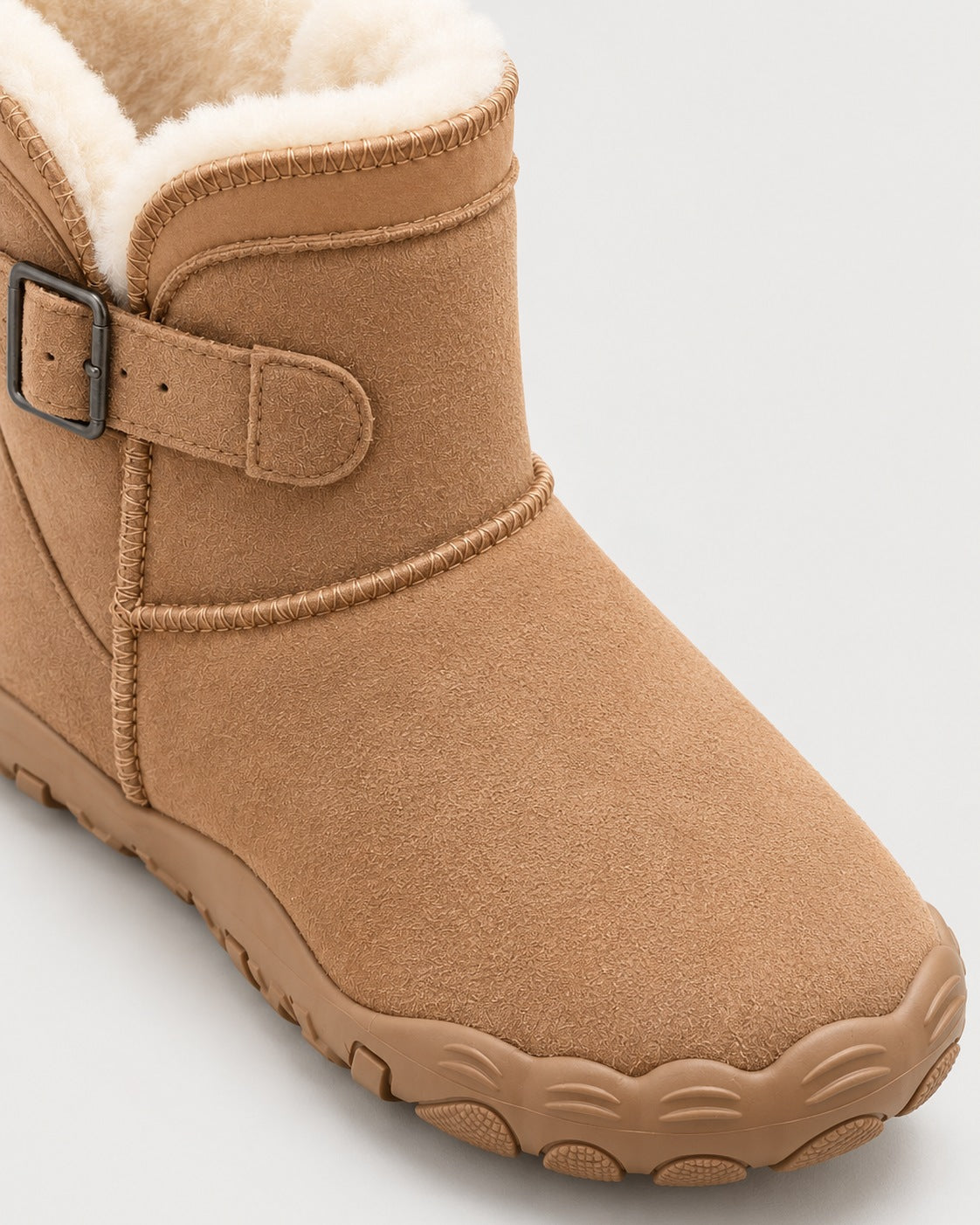 Hazel Cozy Buckle Boot